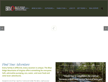 Tablet Screenshot of blueridgeadventures.org