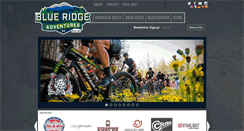 Desktop Screenshot of blueridgeadventures.net