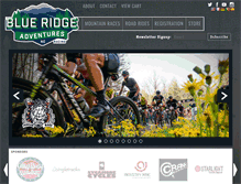 Tablet Screenshot of blueridgeadventures.net